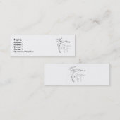 Gymnastiek Mini Visitekaartje (Voorkant / Achterkant)