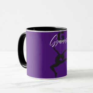 Gymnastiek Monogram G is voor Gymnast Mok