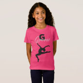 Gymnastiek Monogram G is voor Gymnast T-Shirt (Voorkant volledig)