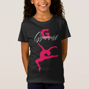 Gymnastiek Monogram G is voor Gymnast T-shirt