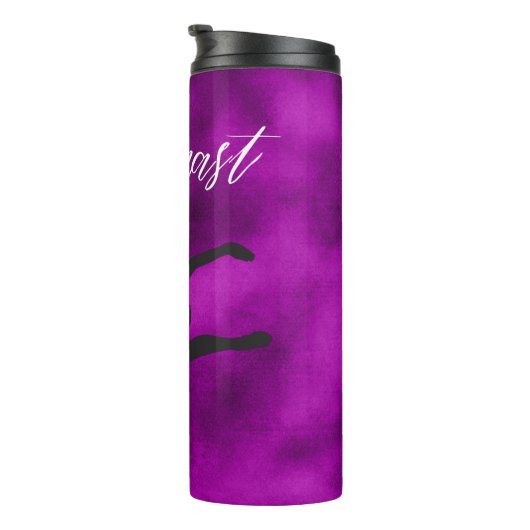 Gymnastiek Monogram G is voor Gymnast Thermosbeker (Geroteerd rechts)