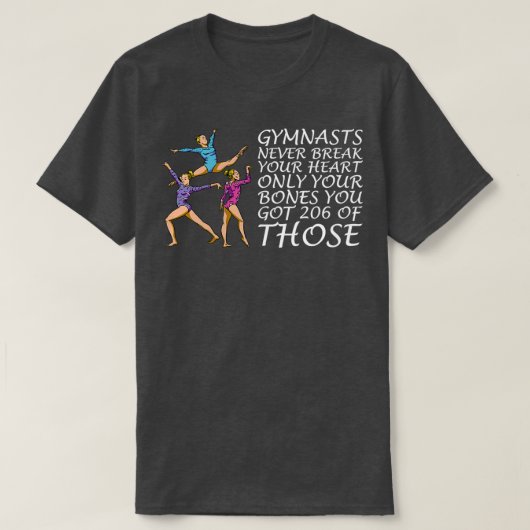 Gymnastiek Motif voor Acrobat en Gymnasts 10 T-shirt (Design voorkant)
