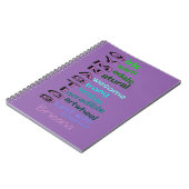 Gymnastiek (naam wijzigen) notitieboek (Linkerzijde)