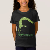 Gymnastiek Neon Shimmer T-Shirt (Voorkant)