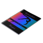 Gymnastiek Notitieboek "Koningin van de lichtbunde (Linkerzijde)