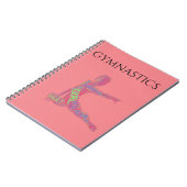 Gymnastiek notitieboek. notitieboek (Linkerzijde)