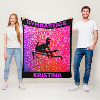 Gymnastiek Oneffen Bars Fleece Deken