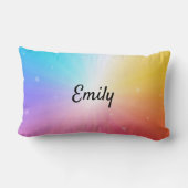 Gymnastiek Ongelijke Bars Regenboog Sterren Gepers Kussen (Achterkant)