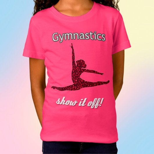 Gymnastiek Ontmoet Show Als Off Competition T-shir T-shirt