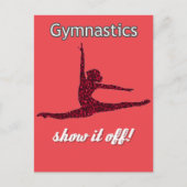 Gymnastiek ontmoet Show als uit Briefkaart (Voorkant)