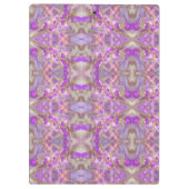 Gymnastiek Paars/Gold klembord (Achterkant)