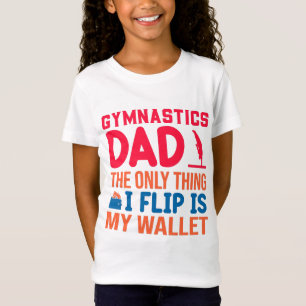 Gymnastiek Pap Flip Wallet T-shirt