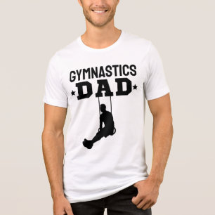 Gymnastiek papa T-shirt - trotse ouder supporter