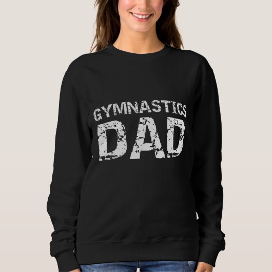 Gymnastiek Papa voor Mannen Grappige Gymnast Vader Trui (Voorkant)