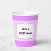 Gymnastiek partij papieren bekers (Links)