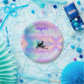 Gymnastiek Party Borden Verjaardag _ Meisjes Custo Papieren Bordje (Feest)