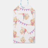 Gymnastiek Party Favor Label Cadeaulabel (Achterkant)