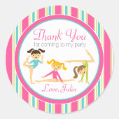 Gymnastiek Party Stickers (Voorkant)