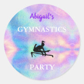 Gymnastiek Party Stickers (Voorkant)