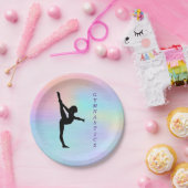 Gymnastiek Pastel Papier Borden Papieren Bordje (Feest)