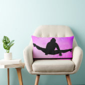 Gymnastiek Pastel Uneven Bars Sierkussen Kussen (Stoel)