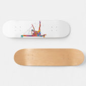 gymnastiek persoonlijk skateboard (Horizontaal)