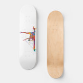 gymnastiek persoonlijk skateboard (Voorkant)