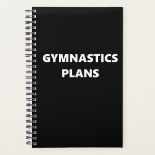 Gymnastiek Planner Sports Theme Gymnastiekplannen