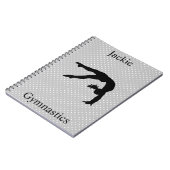 Gymnastiek Polka Dot Notitieboek (Linkerzijde)