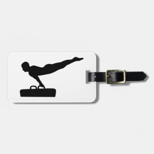 Gymnastiek pommel bagagelabel