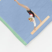 Gymnastiek Poses Fleece Deken (Hoek)