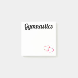 Gymnastiek Post-it Noteert 3x3 met hart Post-it® Notes