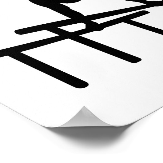 Gymnastiek Poster (Hoek)