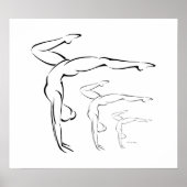 Gymnastiek Poster (Voorkant)