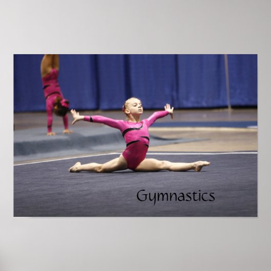 Gymnastiek Poster (Voorkant)