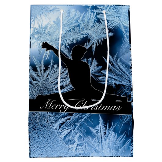 Gymnastiek "pretkerst", bevroren medium cadeauzakje (Achterkant)