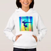 Gymnastiek pullover hoodie/twee zijkanten. (Voorkant)