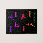 Gymnastiek Puzzle - Vault, Bars, Beam, Floor Legpuzzel (Horizontaal)