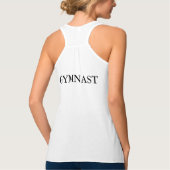 Gymnastiek Racerback Gymnast Tanktop (Achterkant)