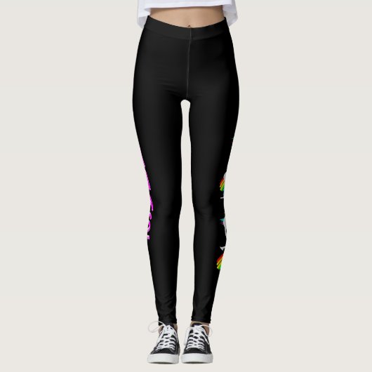  GYMNASTIEK REGENBOOG LEGGINGS (Voorkant)