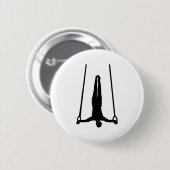 Gymnastiek Ronde Button 5,7 Cm (Voorkant /achterkant)