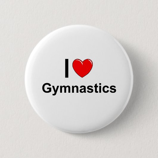 Gymnastiek Ronde Button 5,7 Cm (Voorkant)
