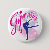 Gymnastiek Ronde Button 5,7 Cm (Voorkant)