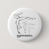 Gymnastiek Ronde Button 5,7 Cm (Voorkant)