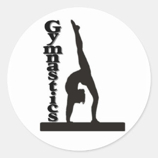 Gymnastiek Ronde Sticker