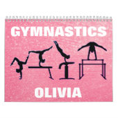 Gymnastiek Roos Roze Kalender (Hoes)
