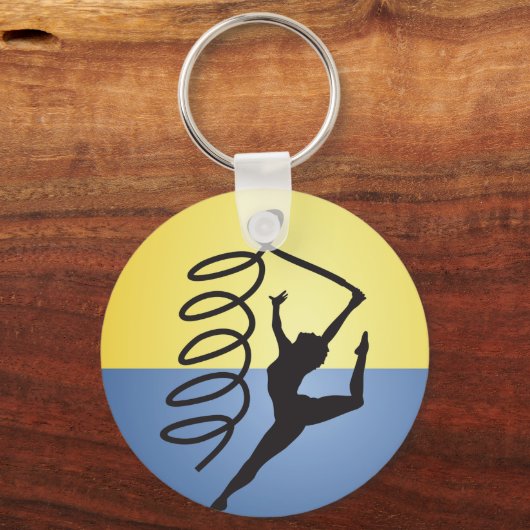Gymnastiek Routine Sleutelhanger (Voorkant)