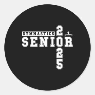 Gymnastiek Senior Night Gymnastiek Senior 2025 GRA Ronde Sticker