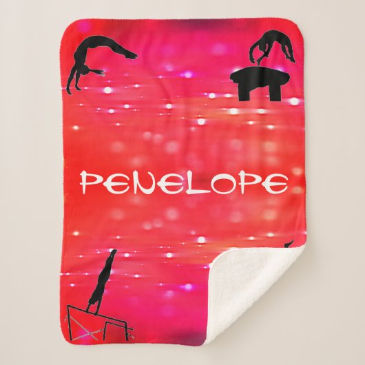 Gymnastiek Sherpa Blanket Sherpa Deken (Voorkant)