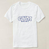 gymnastiek shirt (Design voorkant)